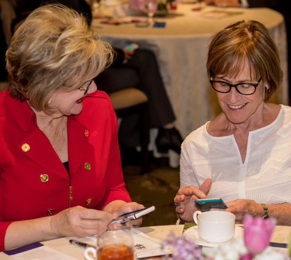 Women at conference