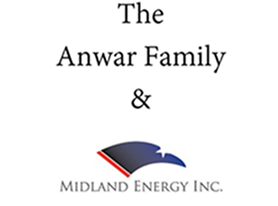 Anwar Family and Midland Energy logo